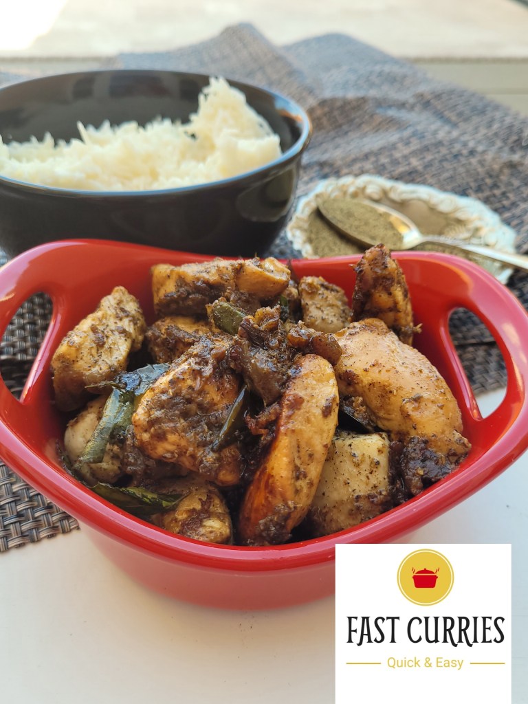 Spicy Pepper Chicken Pepper Chicken Roast Fast Curries